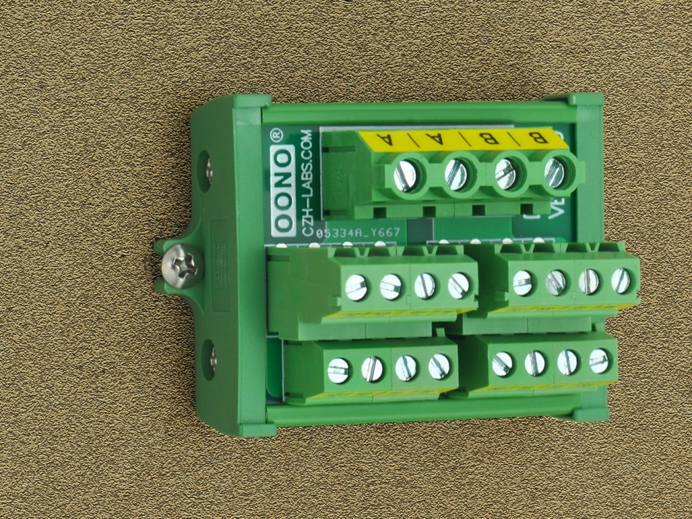 Screw Mount 2x8 Position Screw Terminal Block Power Distribution Module