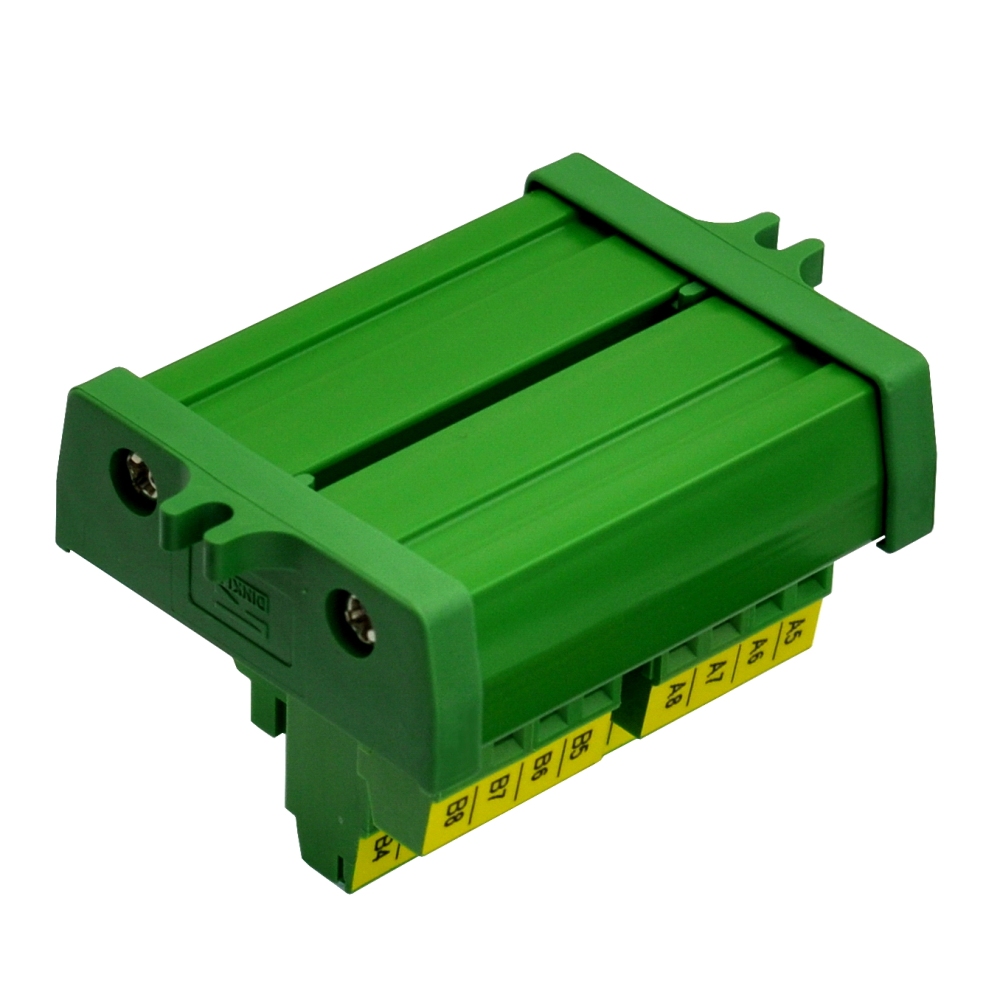 Screw Mount 2x8 Position Screw Terminal Block Power Distribution Module