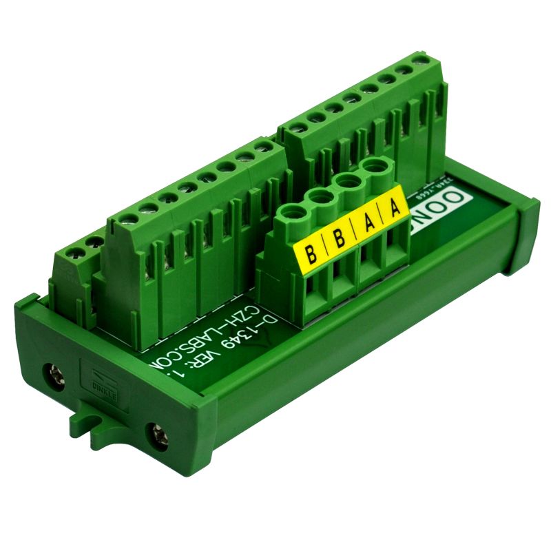 Screw Mount 2x16 Position Screw Terminal Block Power Distribution Module
