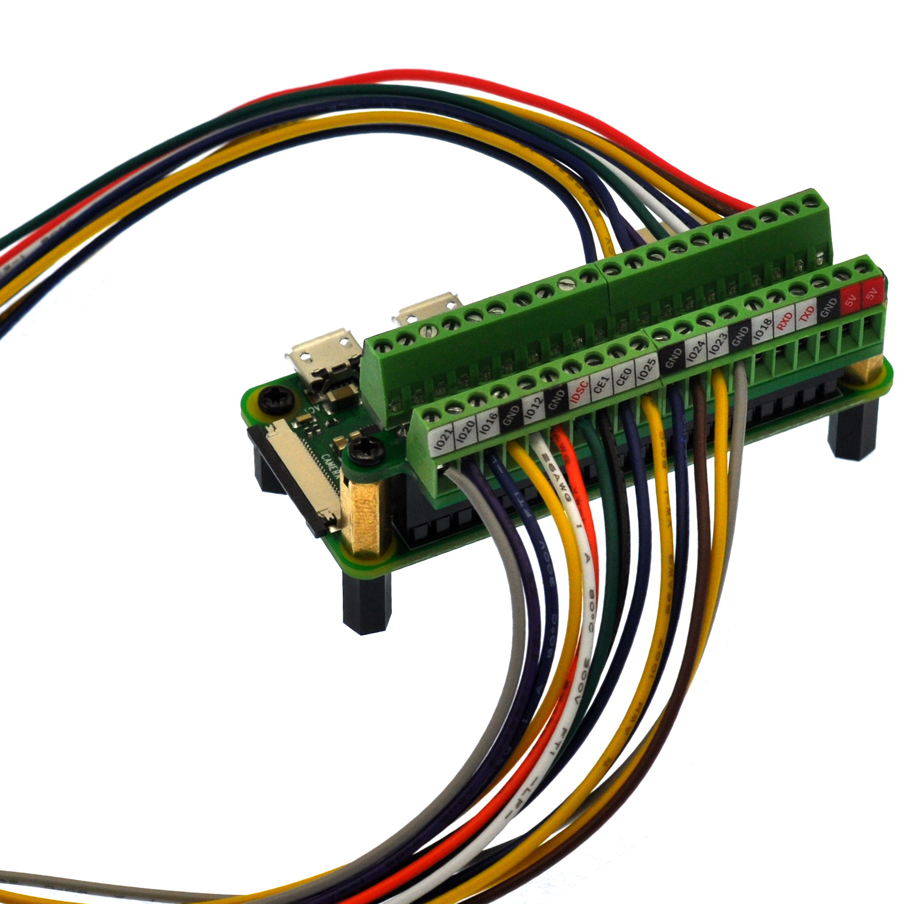 Ultra-small RPi GPIO Terminal Block Breakout Board Module, for Raspberry Pi
