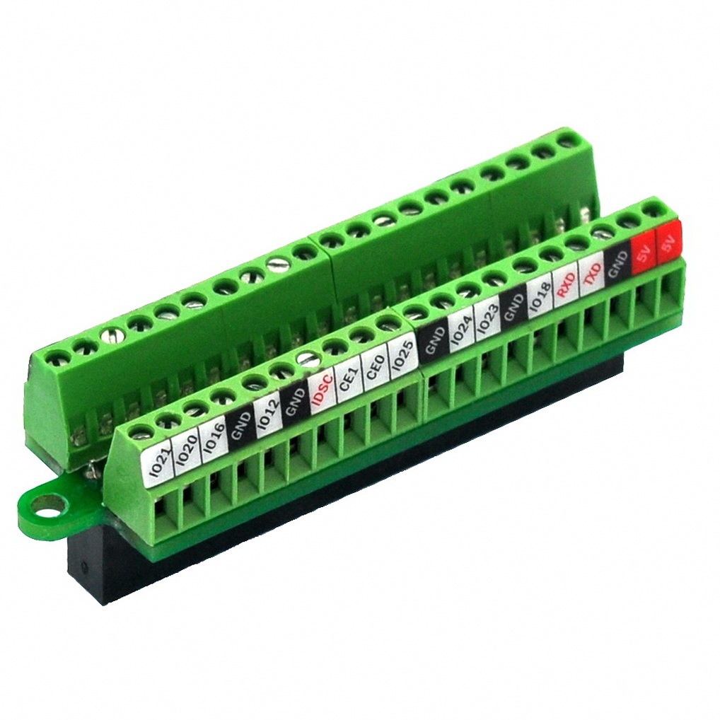 Ultra-small RPi GPIO Terminal Block Breakout Board Module, for Raspberry Pi
