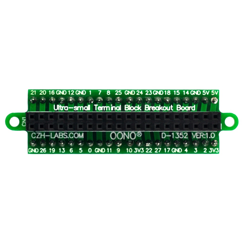 Ultra-small RPi GPIO Terminal Block Breakout Board Module, for Raspberry Pi