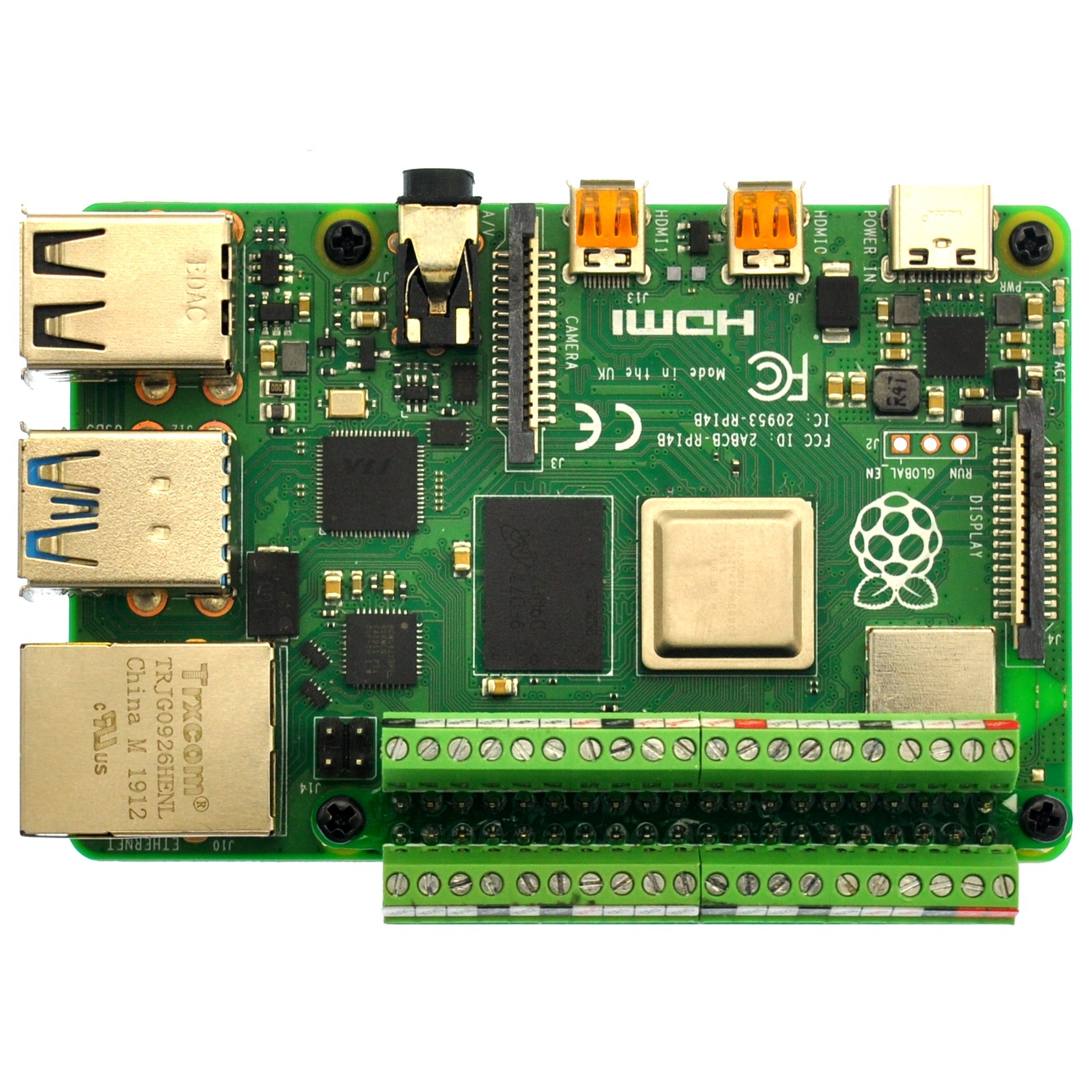 Ultra-small RPi GPIO Terminal Block Breakout Board Module, for Raspberry Pi
