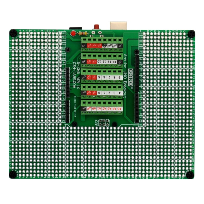 Prototype DIY PCB Terminal Block Board Kit for Arduino UNO R3