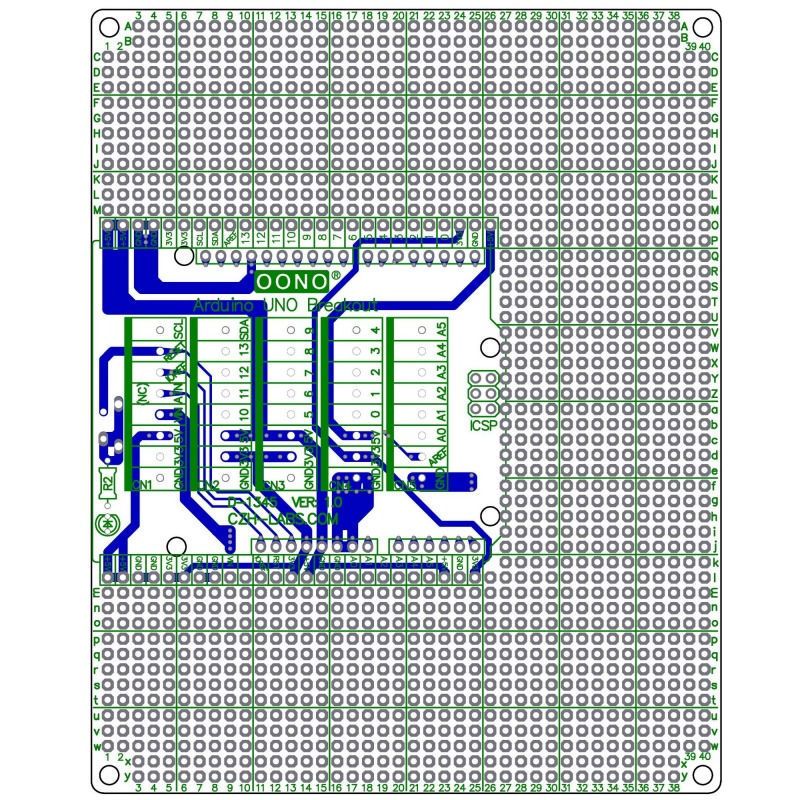 Prototype DIY PCB Terminal Block Board Kit for Arduino UNO R3