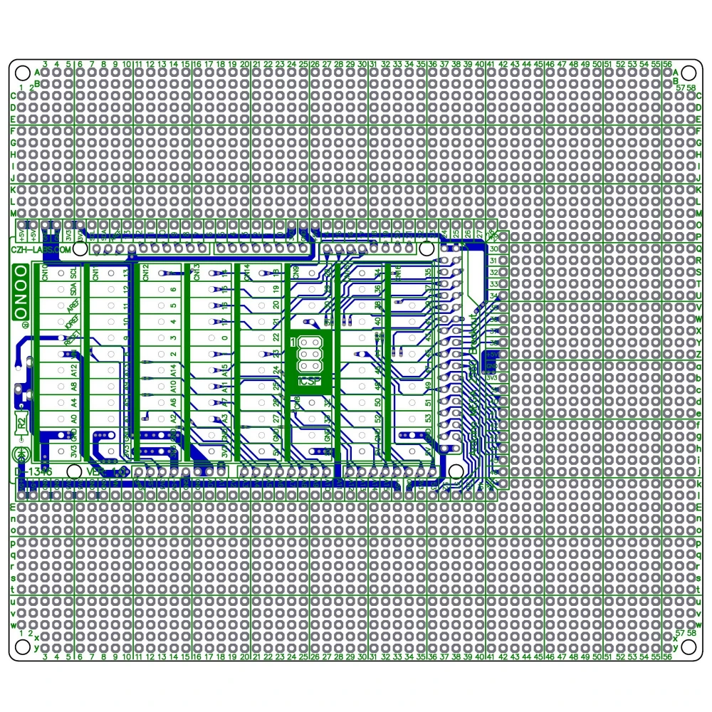 Prototype DIY PCB Terminal Block Board Kit for Arduino MEGA2560 R3