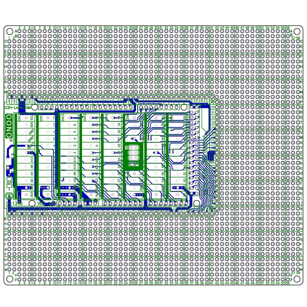 Prototype DIY PCB Terminal Block Board Kit for Arduino MEGA2560 R3