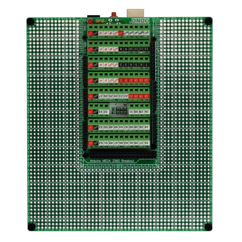 Prototype DIY PCB Terminal Block Board Kit for Arduino MEGA2560 R3