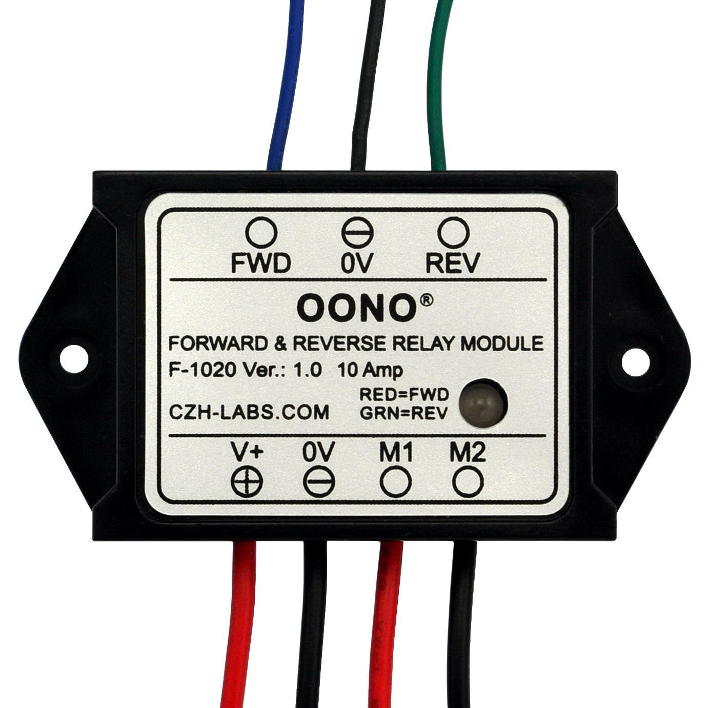 24V 10Amp Forward and Reverse Relay Module for Motor / Linear Actuator ...