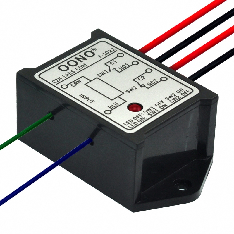 DPST 1NO 1NC 8Amp Power Relay Module, AC 110V 115V 120V Control Voltage