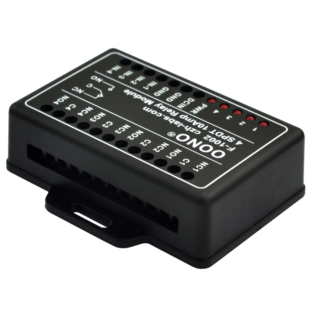 4 SPDT 10Amp Power Relay Module for Raspberry Pi Arduino IoT, DC24V Version