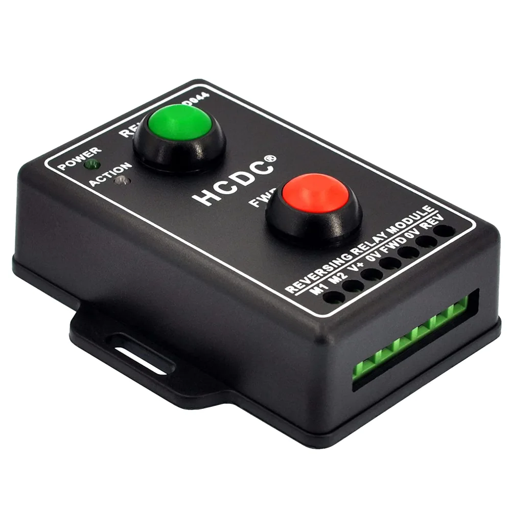 DC12V 10Amp Forward and Reverse Relay Module for Motor/Linear Actuator ...
