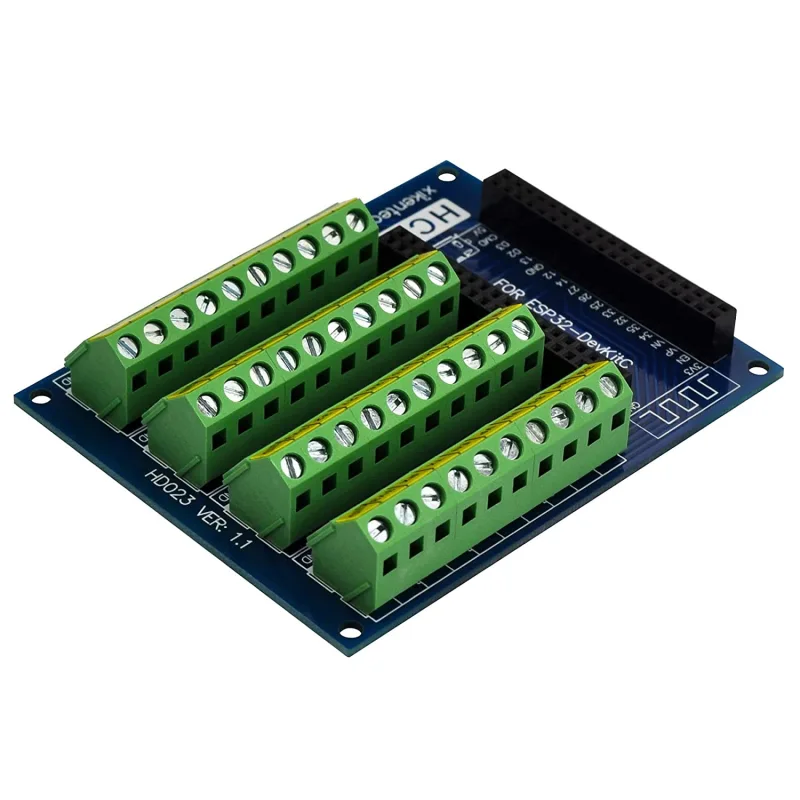Screw Terminal Block Breakout Module Board for ESP32-DevKitC