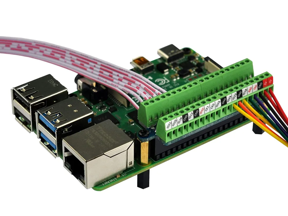 Rpi Basic Module Mini Ultra-Small RPi Pinout Terminal Block Breakout Board Module for ...