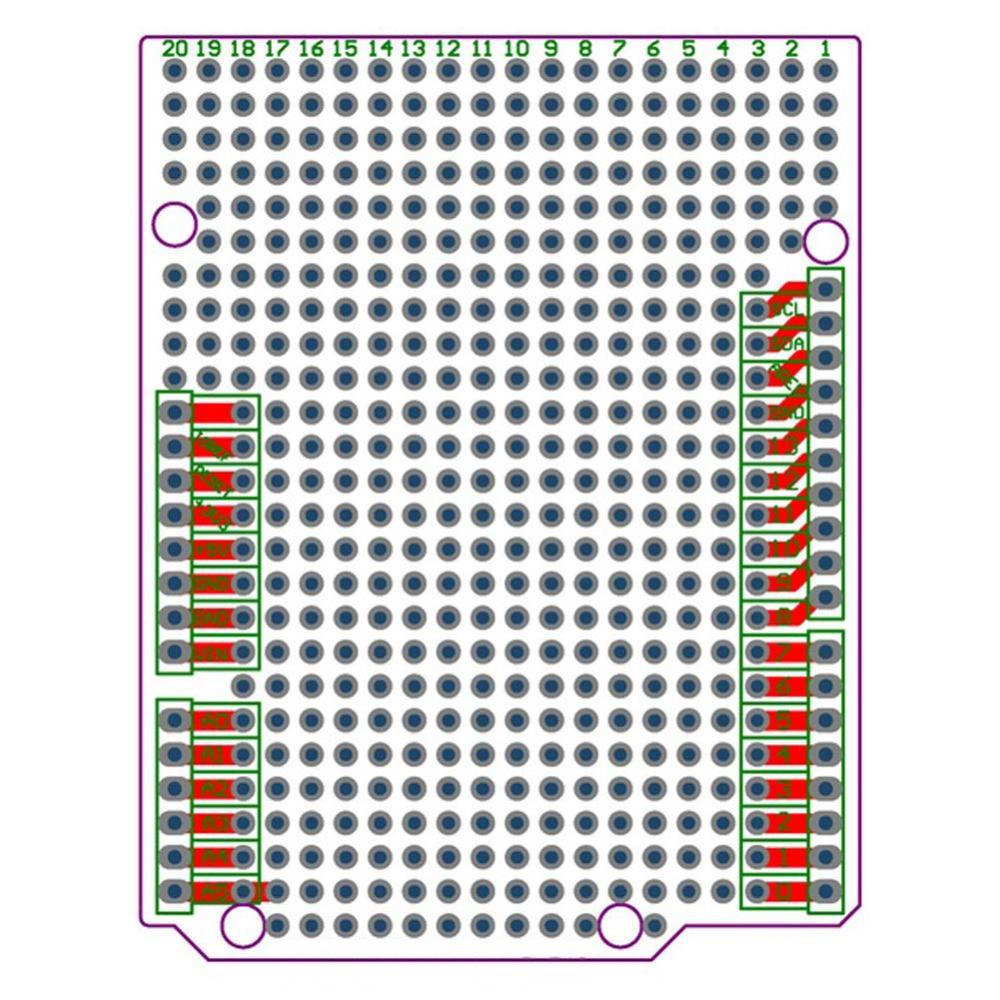 4X Prototype PCB for Arduino UNO R3 Shield Board DIY