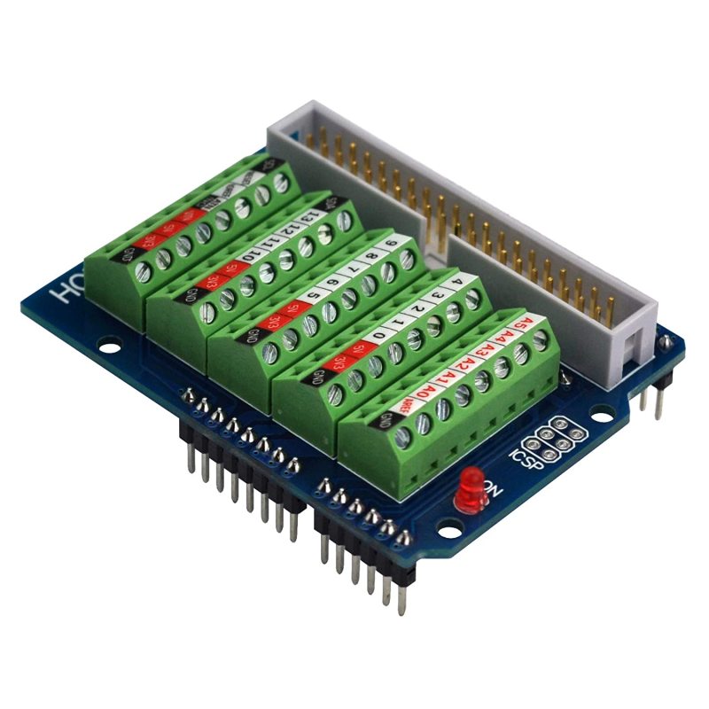 Screw Terminal Block Breakout Shield Module for Arduino UNO R3