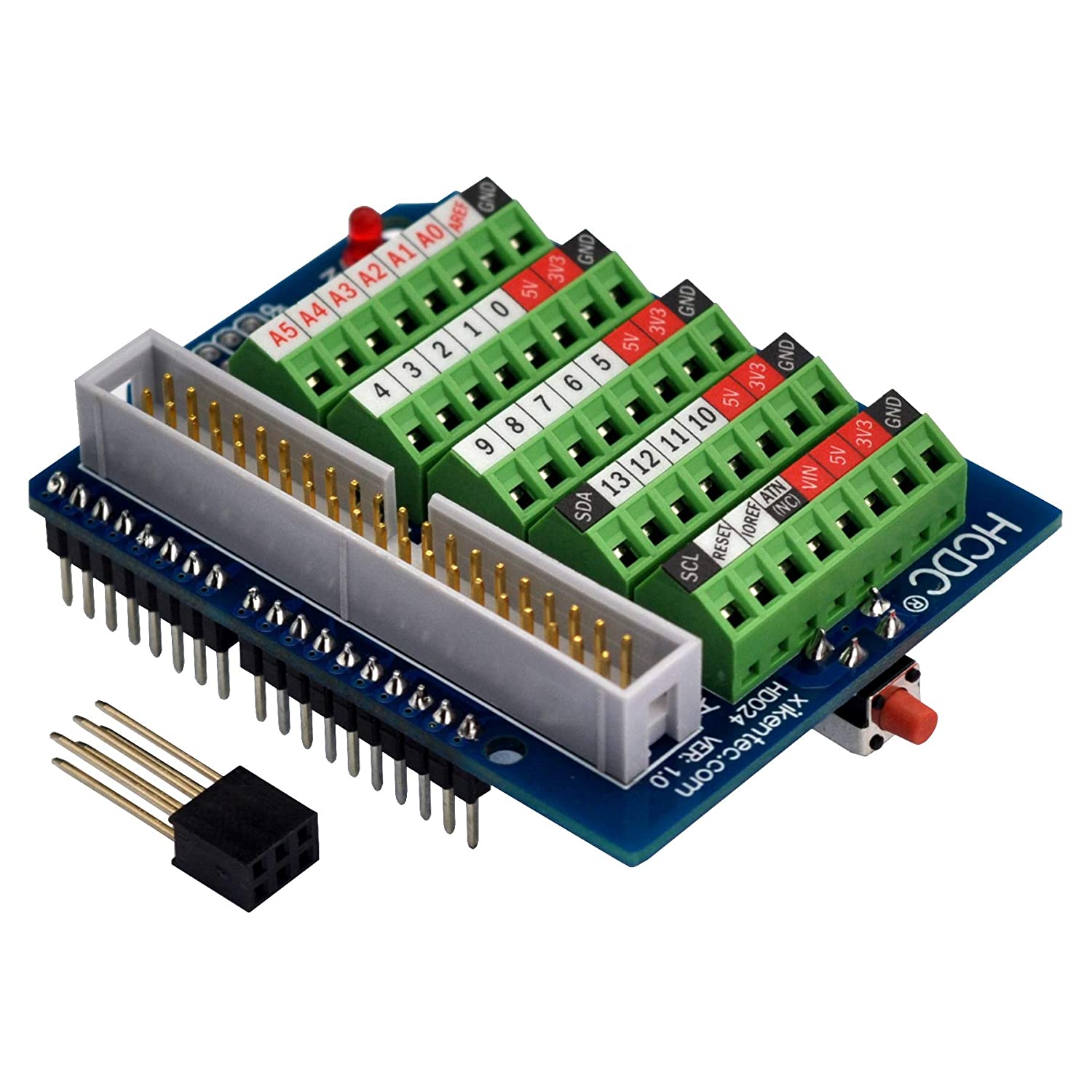 Screw Terminal Block Breakout Shield Module for Arduino UNO R3