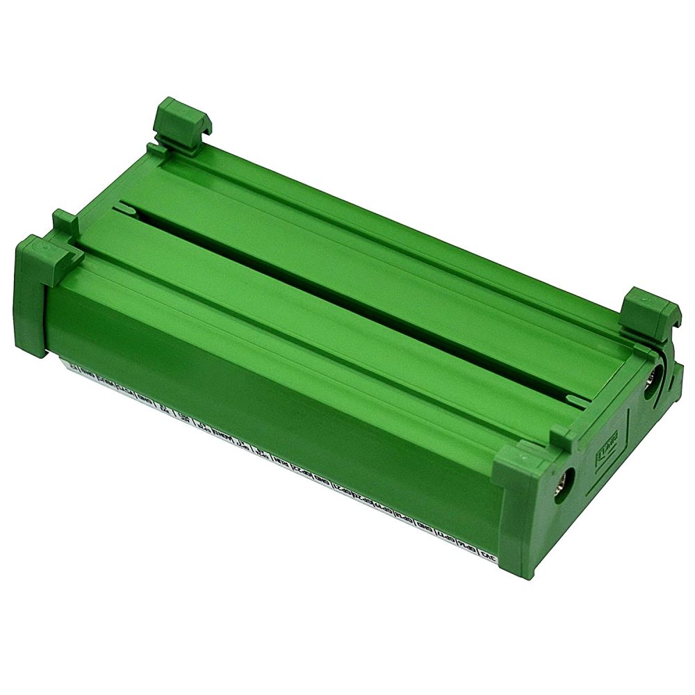 Terminal Block Breakout Module for Raspberry Pi Pico (DIN Rail Mount)