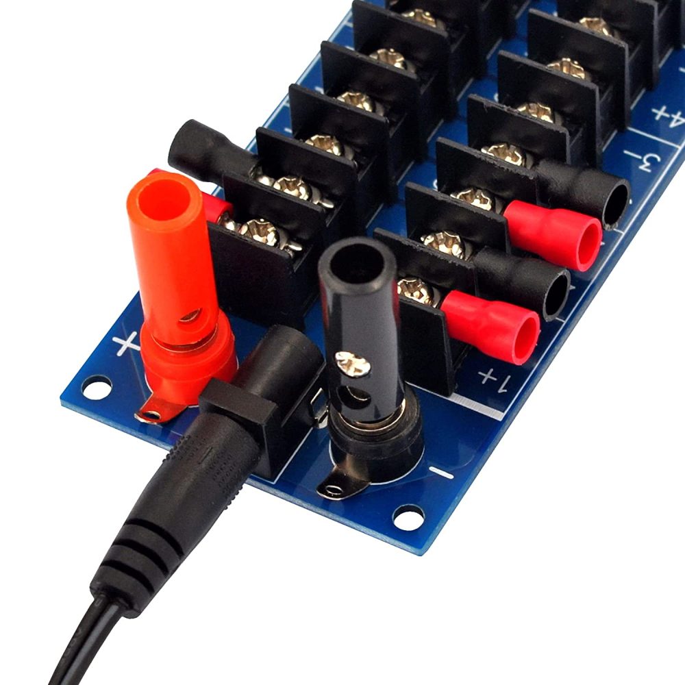 HCDC 20Amp 2x10 Position Barrier Terminal Block Distribution Module for AC DC