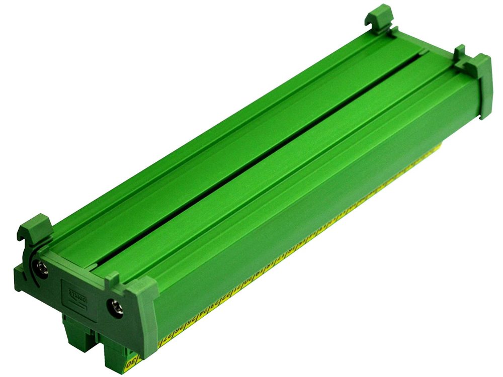 30 Position 24Amp/400V Screw Terminal Block Distribution Module (DIN Rail Mount)