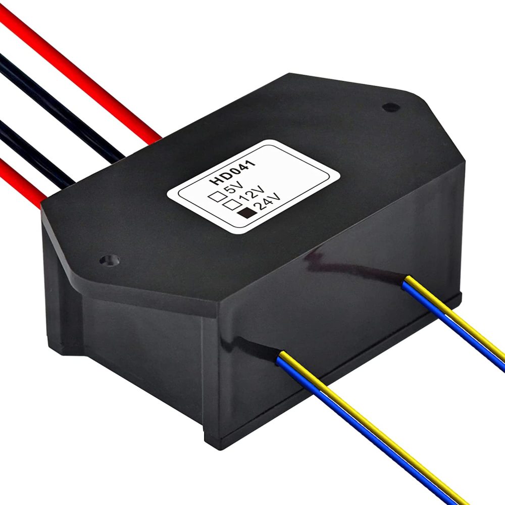 Dual SPST-NO 10 Amp Power Relay Module (AC/DC 24V)