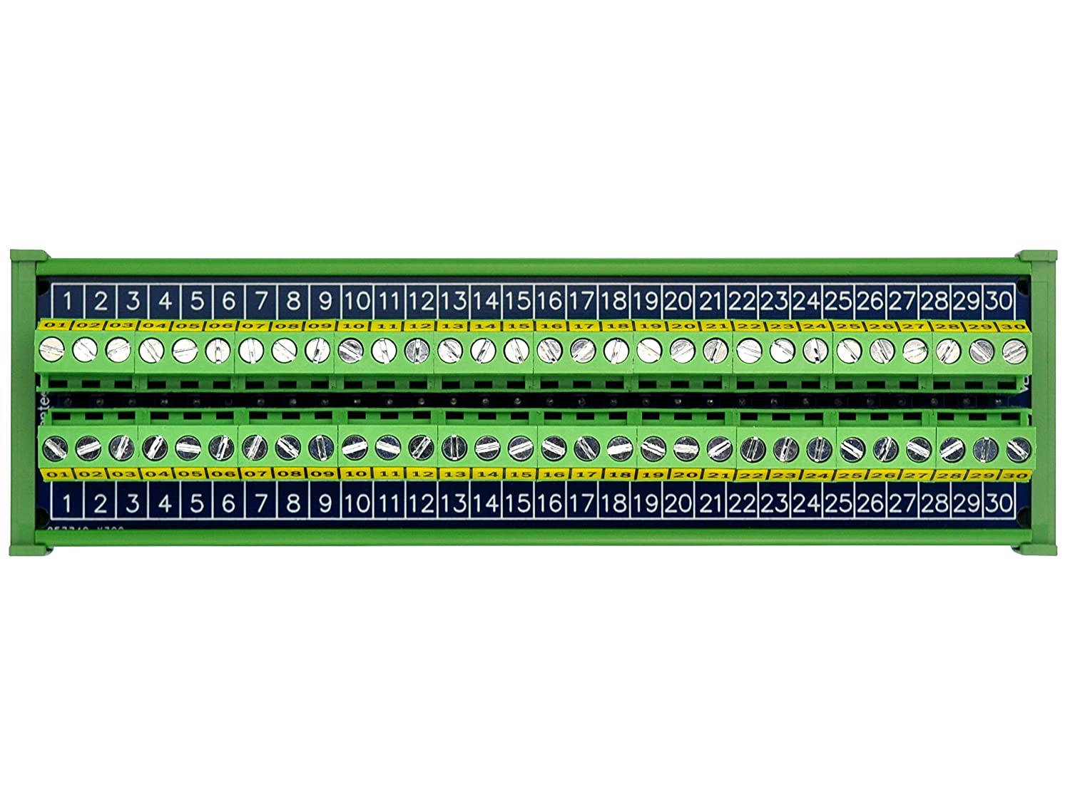 30 Position 24Amp/400V Screw Terminal Block Distribution Module (DIN