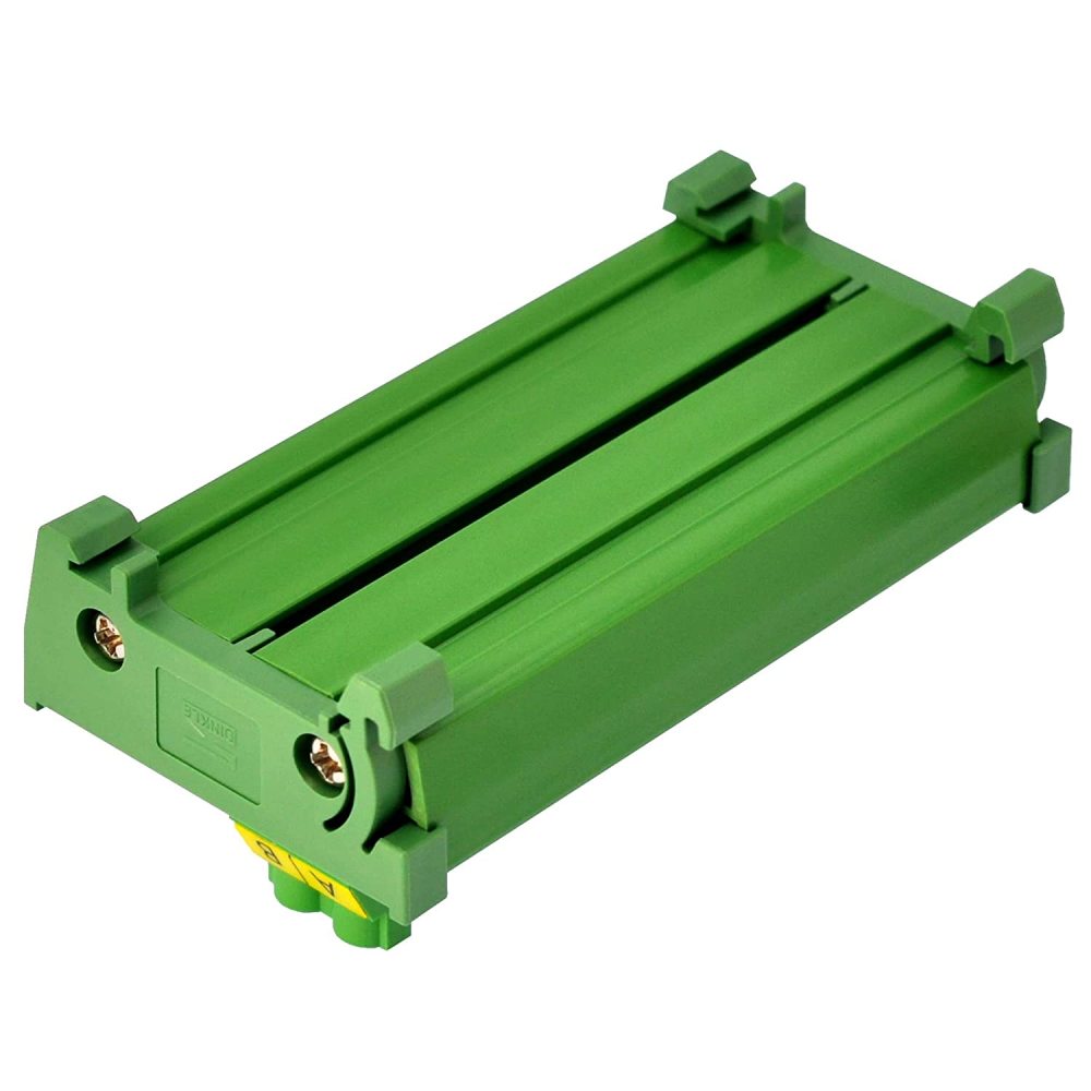 DIN Rail Mount 30Amp 48V 2x12 Position Screw Terminal Block Distribution Module