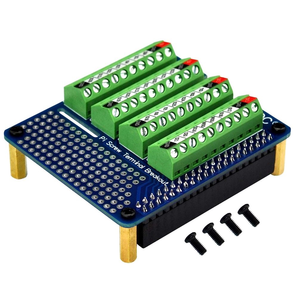 RPi Screw Terminal Block Breakout HAT Module for Raspberry Pi A+ 3A+ B+ 2B 3B 3B+ 4B