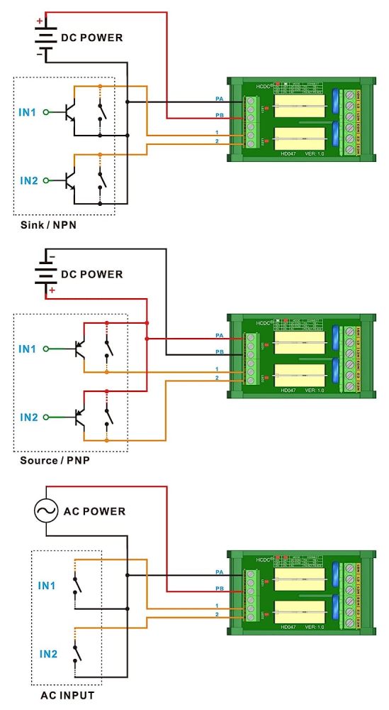 AC/DC 12V Coil 2-SPDT Pluggable Power Relay Module, 16A 250VAC/30VDC