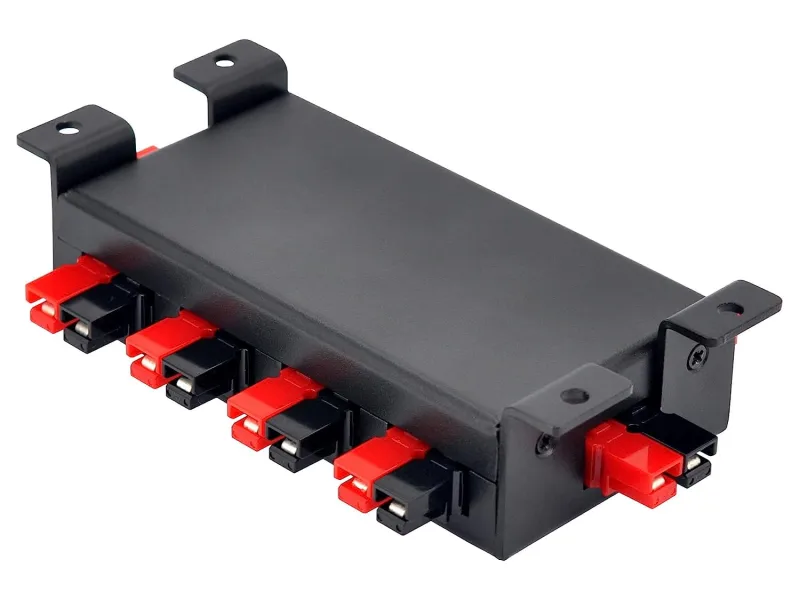 HCDC HD063 10 Position DC Power Distribution Block Module for 15/30/45A Connectors