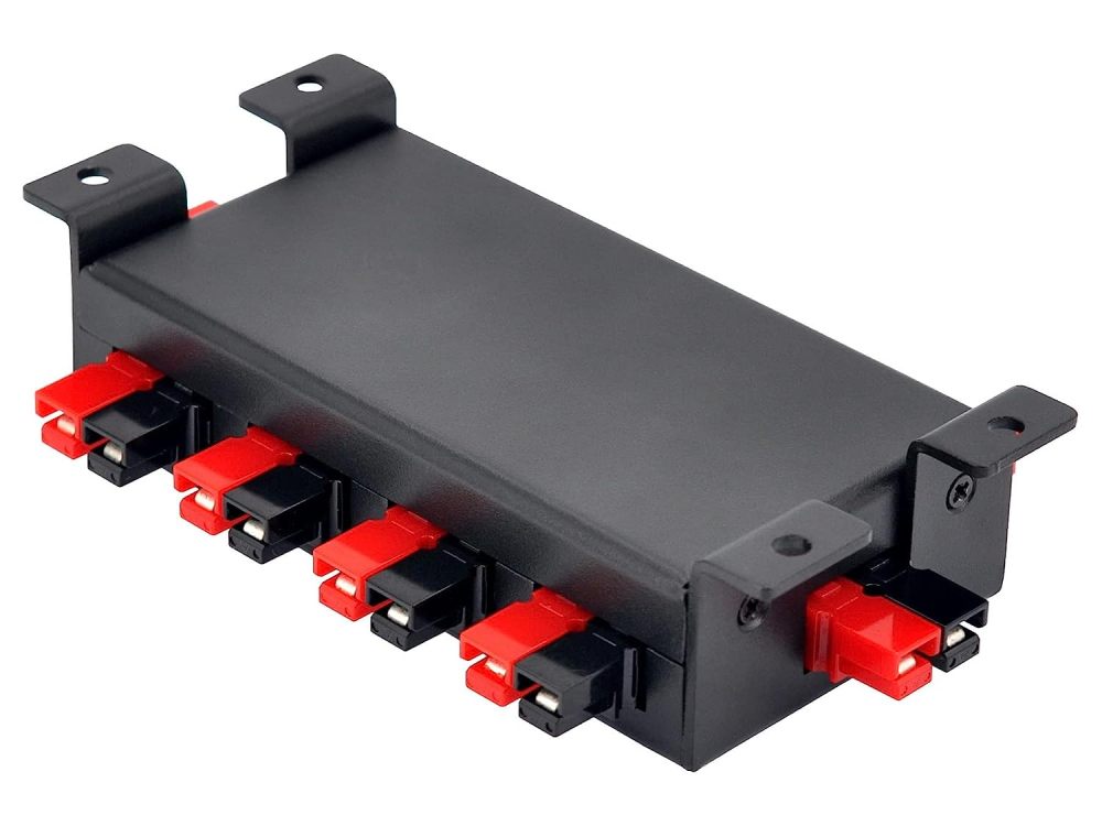 HCDC HD063 10 Position DC Power Distribution Block Module for 15/30/45A Connectors