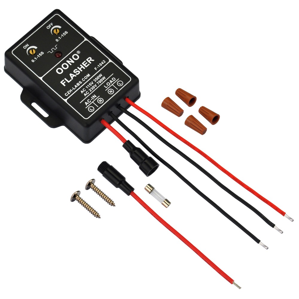 AC 100 - 240V 3A Blinking Flasher Module