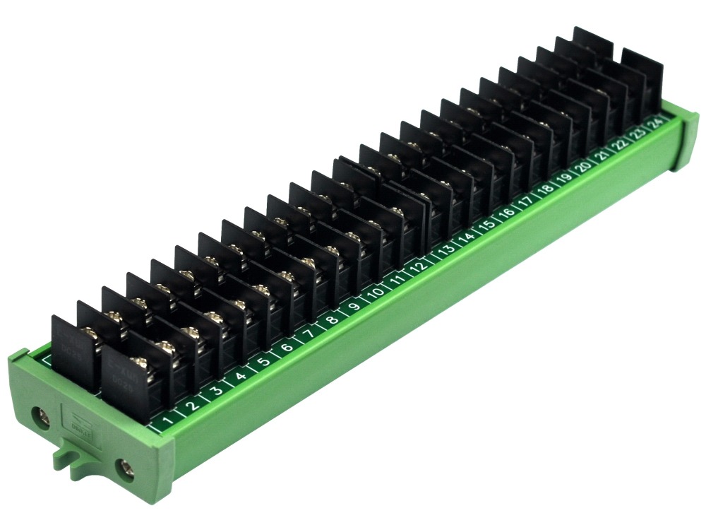 20Amp 2x24 Position Barrier Terminal Block Module