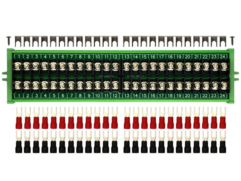 20Amp 2x24 Position Barrier Terminal Block Module