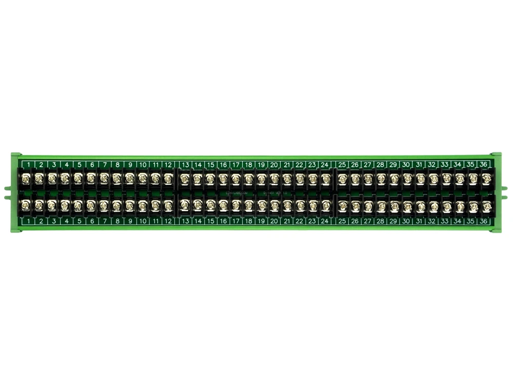 20Amp 2x36 Position Barrier Terminal Block Module