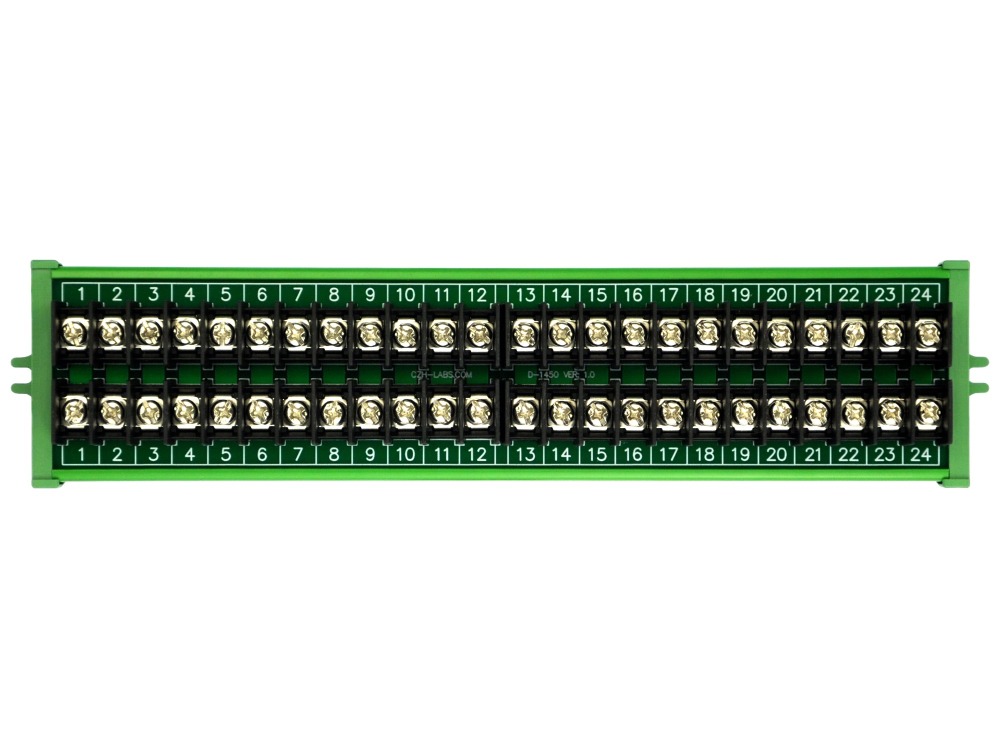 20Amp 2x24 Position Barrier Terminal Block Module
