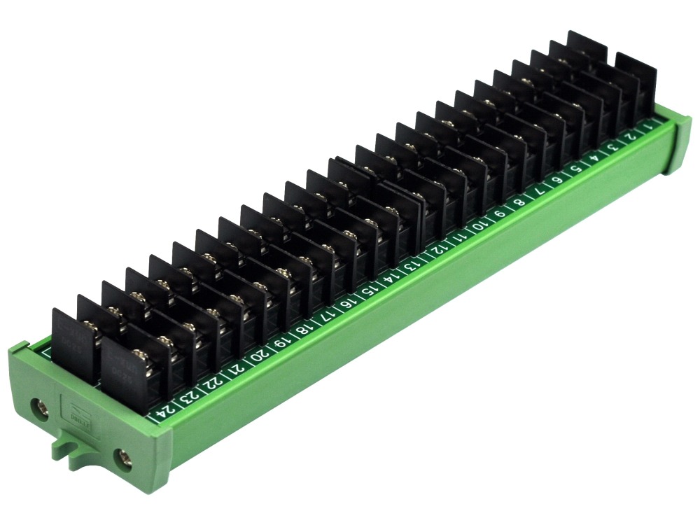20Amp 2x24 Position Barrier Terminal Block Module