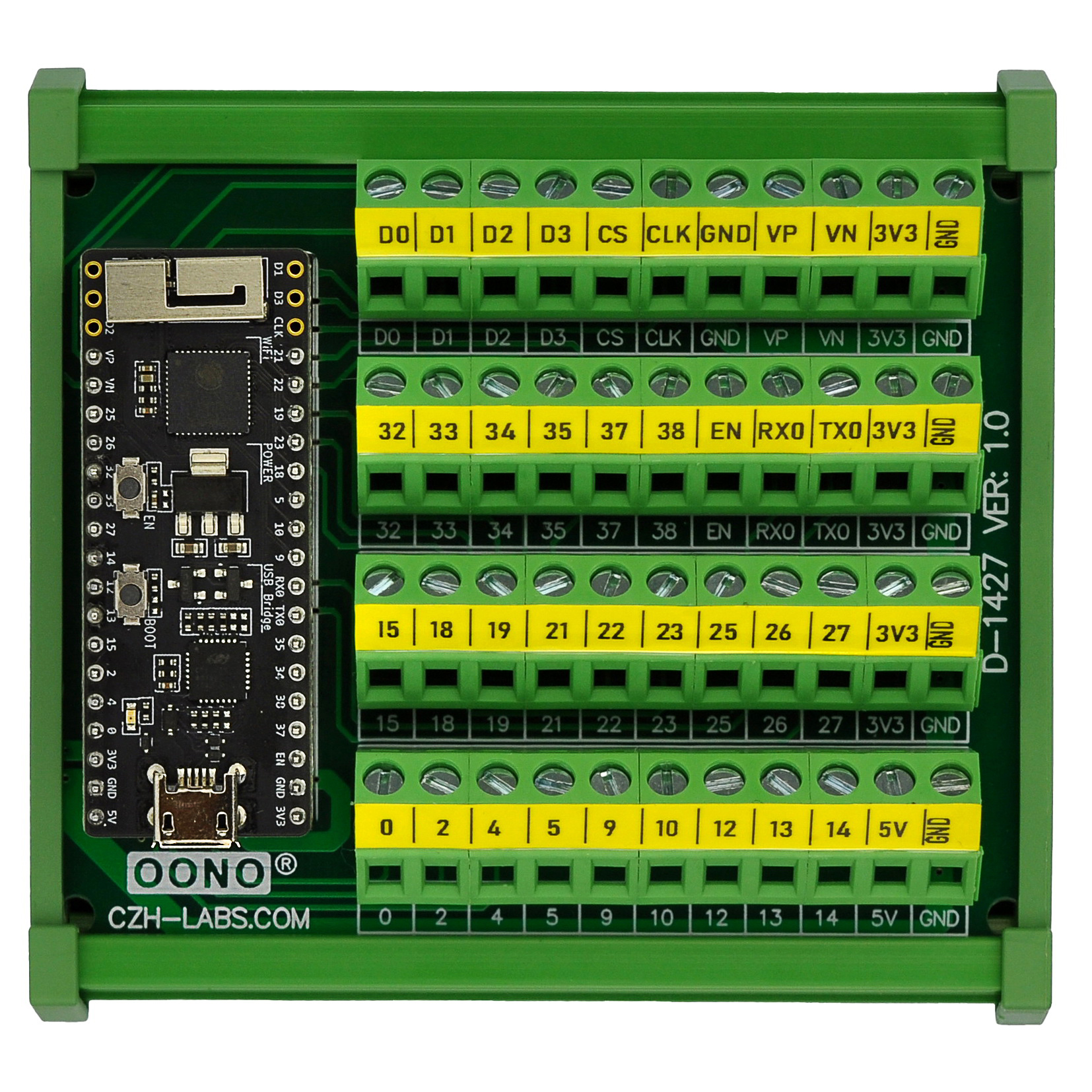 Bricolage Dominos électriques Bloc bornier à vis pour ESP32-DevKitC