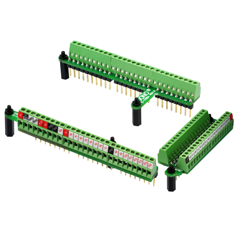 Ultra-small GPIO Terminal Block Breakout Board Module for Arduino Mega-2560