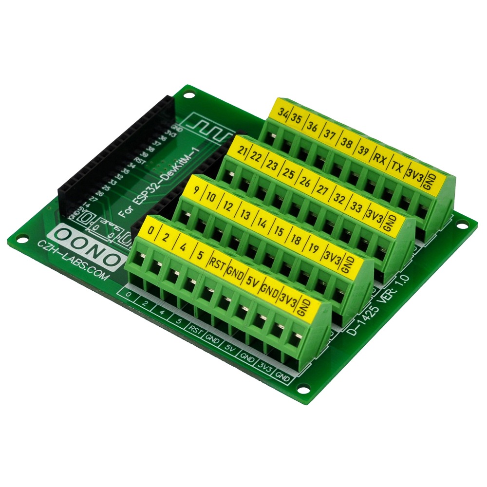 Screw Terminal Block Breakout Module Board for ESP32-DevKitM-1