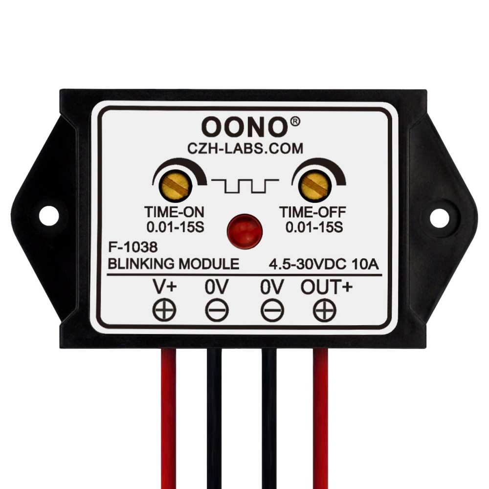 DC 4.5 - 30V 10A Blinking Flasher Module