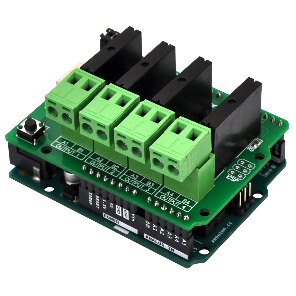 Solid State Relay SSR Board for Arduino Uno Yun Leonardo Zero