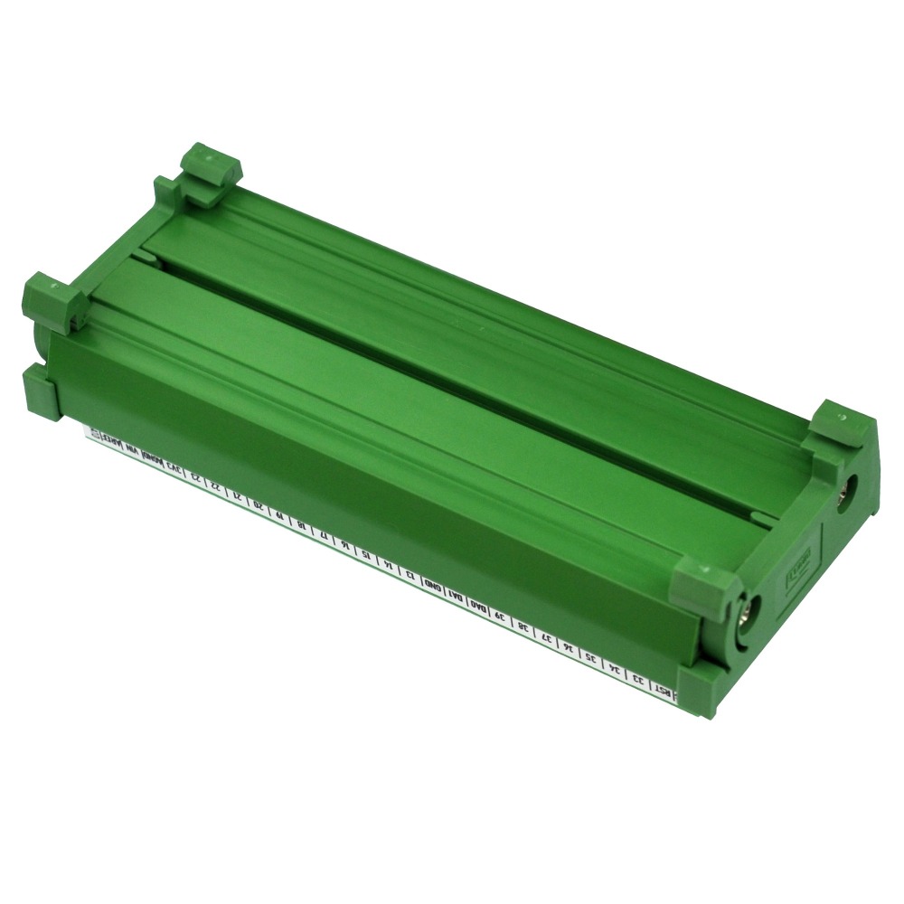 Terminal Block Breakout Board Module for Teensy 3.5/3.6, DIN Rail Mount Version
