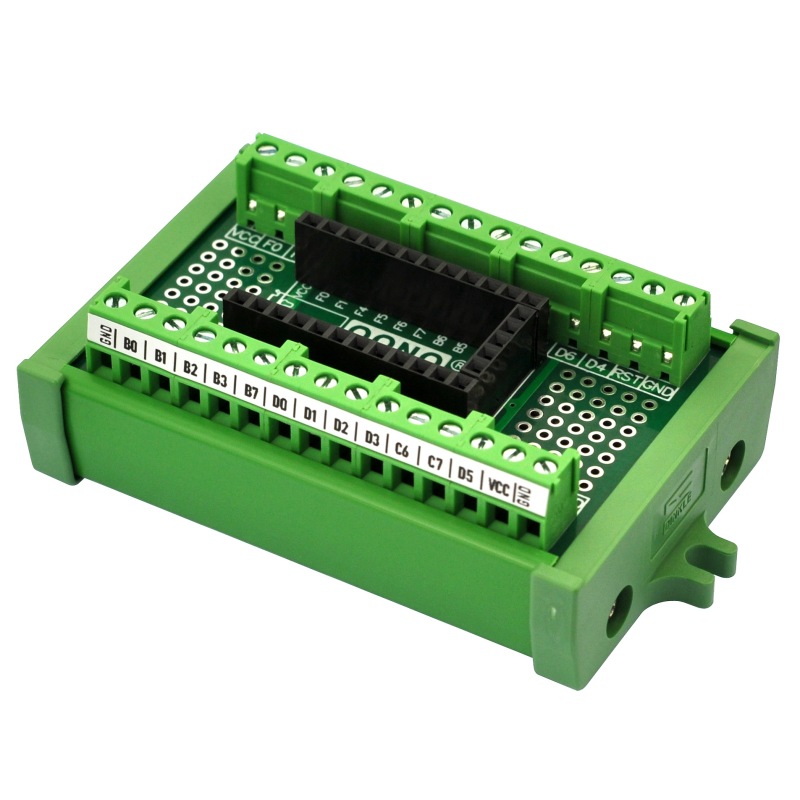 Terminal Block Breakout Board Module for Teensy 2.0, Screw Mount Version