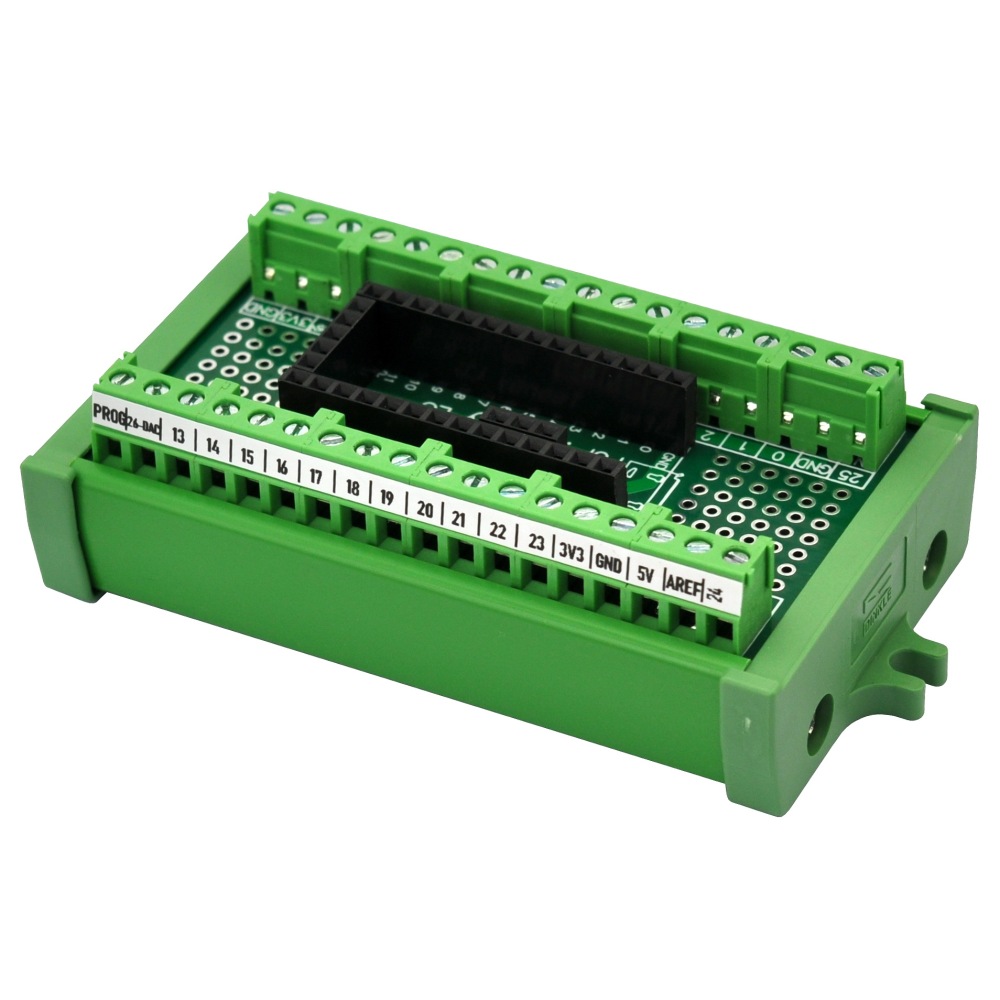 Terminal Block Breakout Board Module for Teensy LC, Screw Mount Version