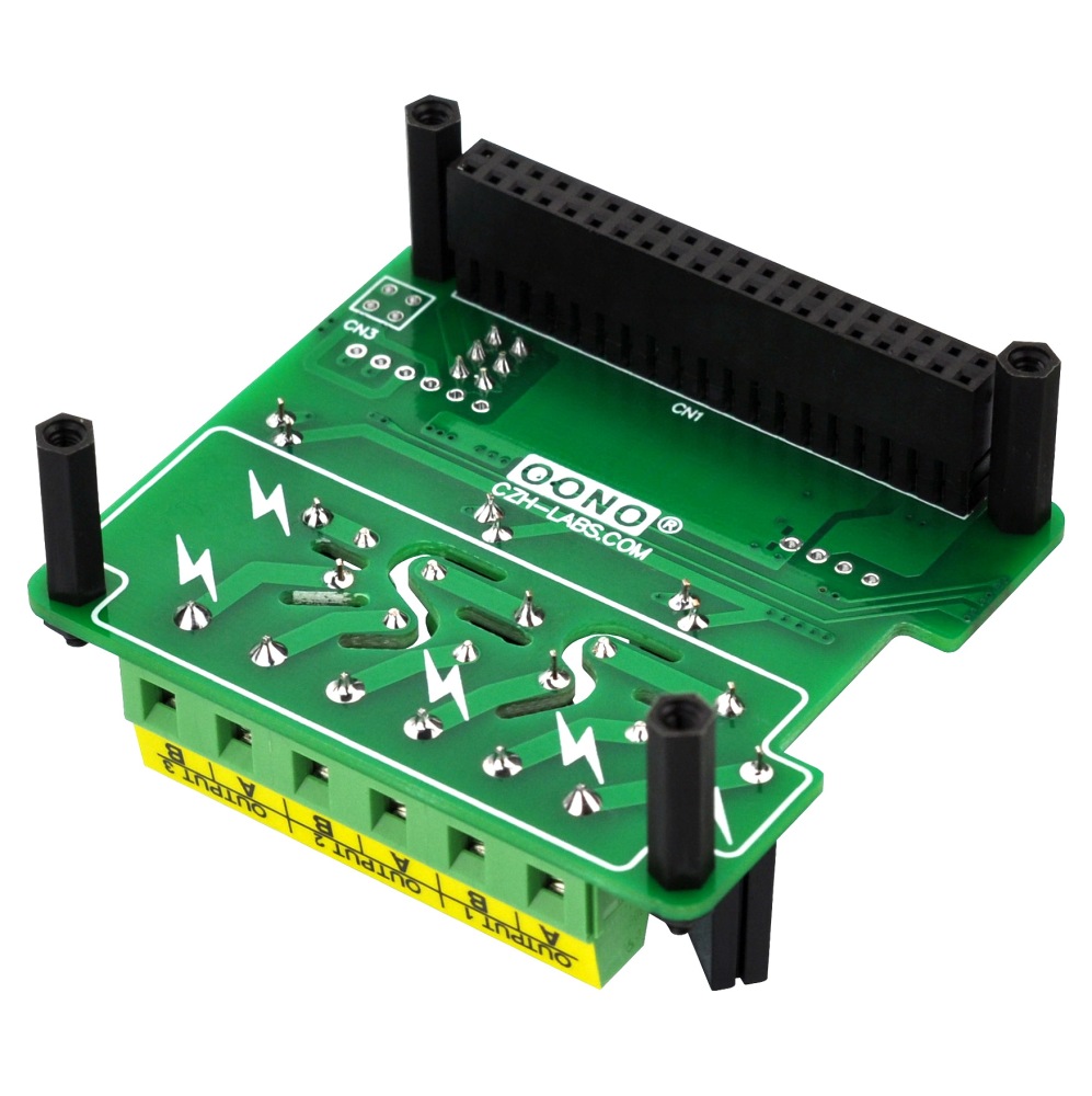 RPi SSR Solid State Relay Board for Raspberry Pi A+ 3A+ B+ 2B 3B 3B+ 4B