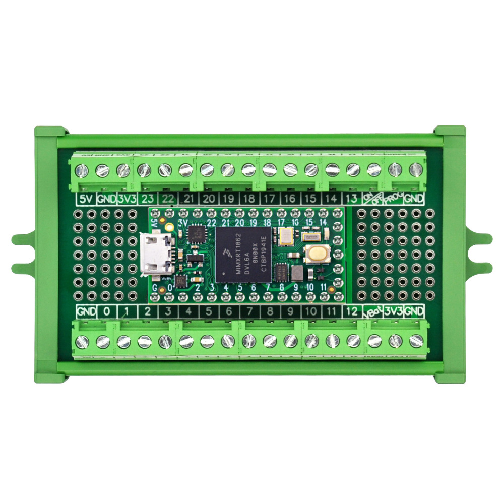Terminal Block Breakout Board Module for Teensy 4.0, Screw Mount Version