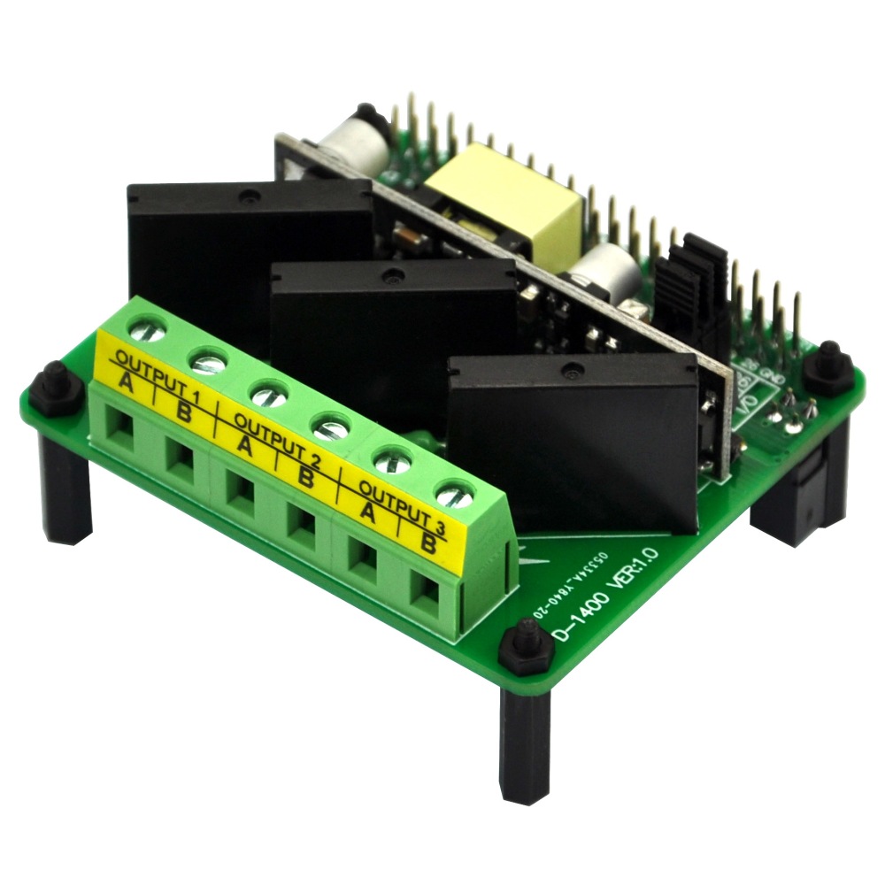 RPi PoE & SSR Solid State Relay Board for Raspberry Pi 3B+ 4B