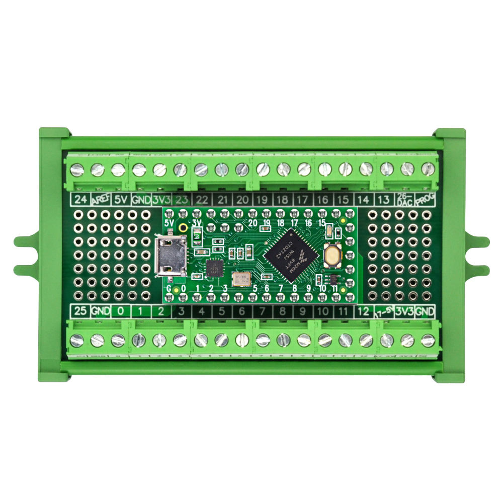 Terminal Block Breakout Board Module for Teensy LC, Screw Mount Version
