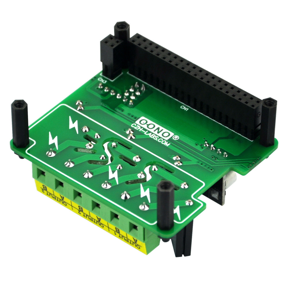 RPi PoE & SSR Solid State Relay Board for Raspberry Pi 3B+ 4B